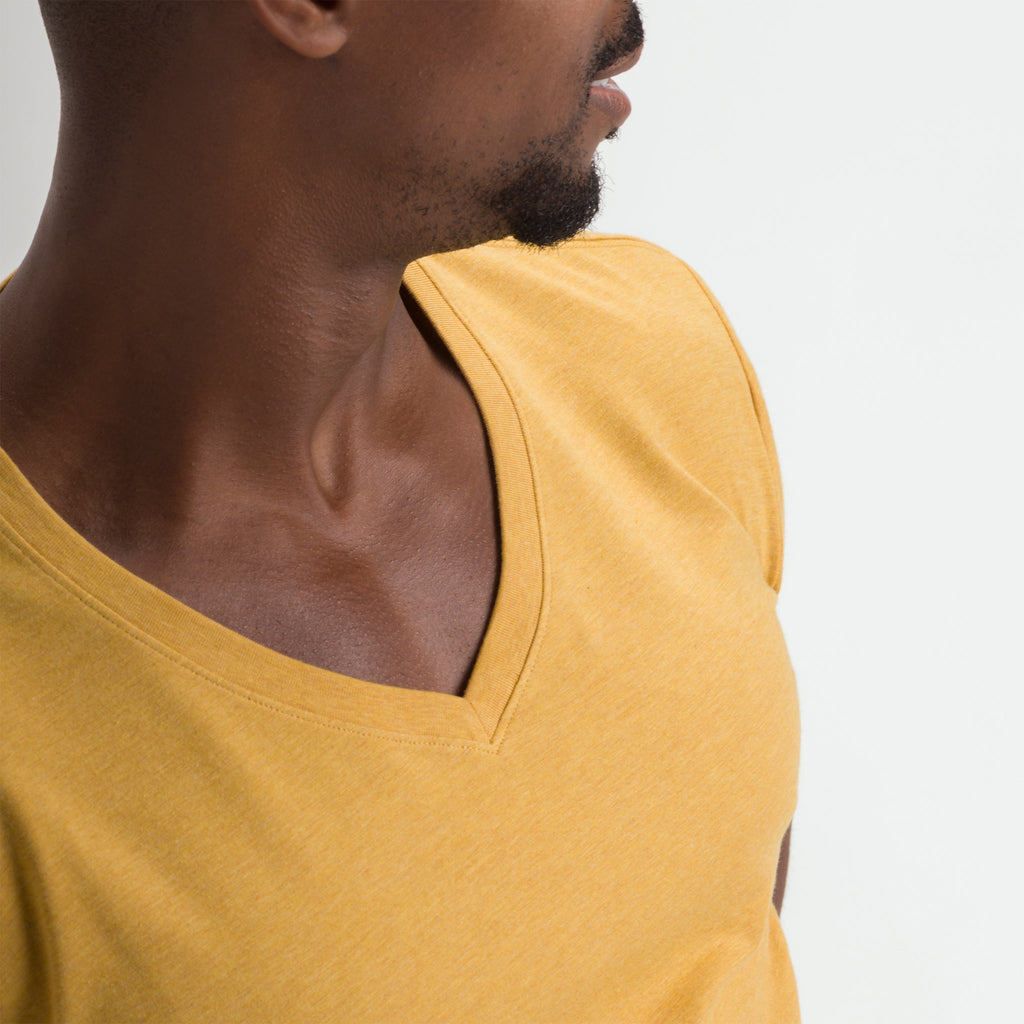 Apparel > Clothing > Men > Shirts & Tops > Tshirts - Classic V-Neck T-Shirt - Seasonal Colors