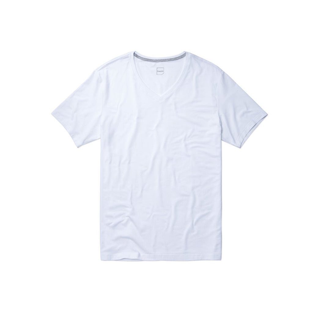 T-Shirt - Men's Classic V-Neck T-Shirt In Supima Cotton Stretch