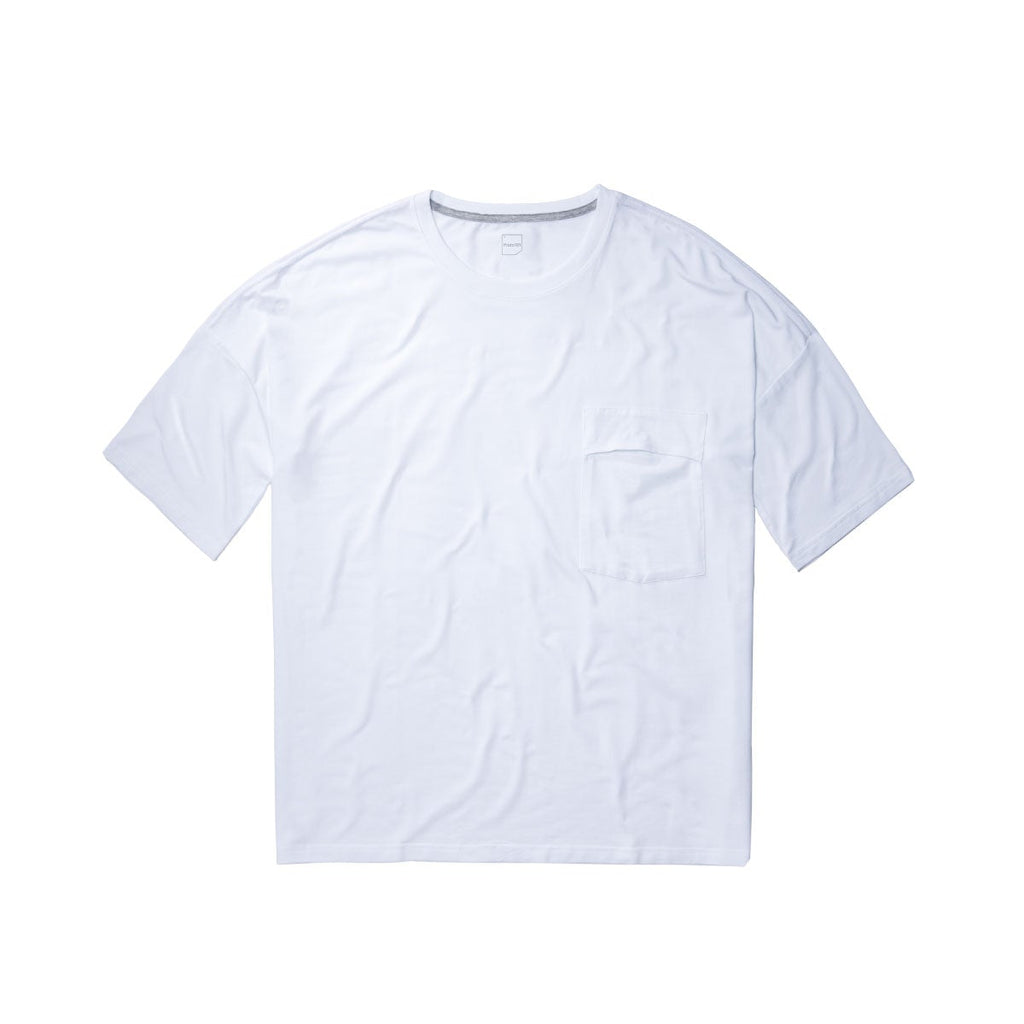 T-Shirt - Men's Oversized Pocket Crew T-Shirt In Supima Cotton Stretch